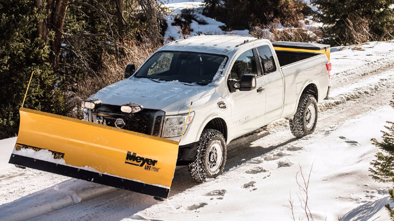 Το Nissan TITAN XD τώρα και σε εκχιονιστικό